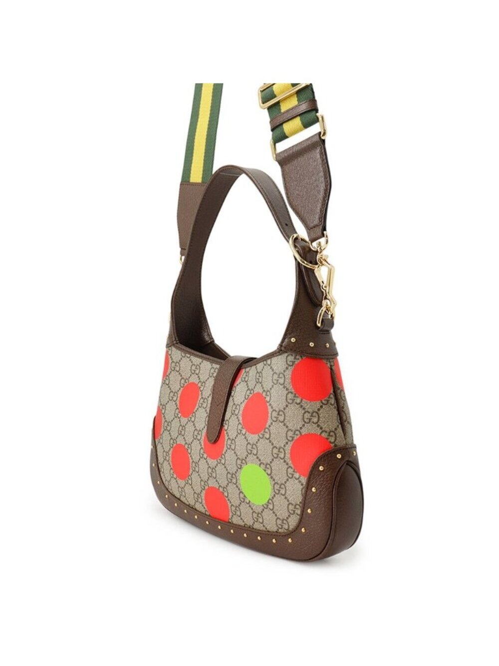 Gucci Shoulder Bag Jackie 1961 Small GG Supreme Leather 2-Way - Picture 2 of 10